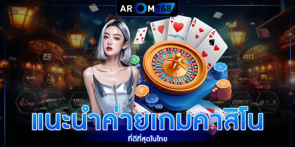 แนะนำค่ายเกมคาสิโน - arom168